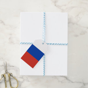 Russia flag gift tags