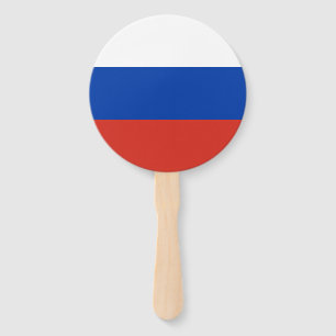 Russia Flag Hand Fan
