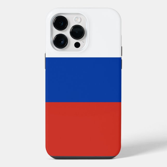 Russia flag iPhone case (Back)