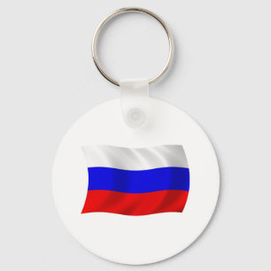 Russia Flag Keychain