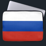 Russia flag laptop sleeve<br><div class="desc">An ideal gift for all those who are patriotic of their country!</div>