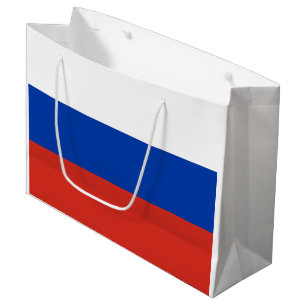 Russia Flag Large Gift Bag