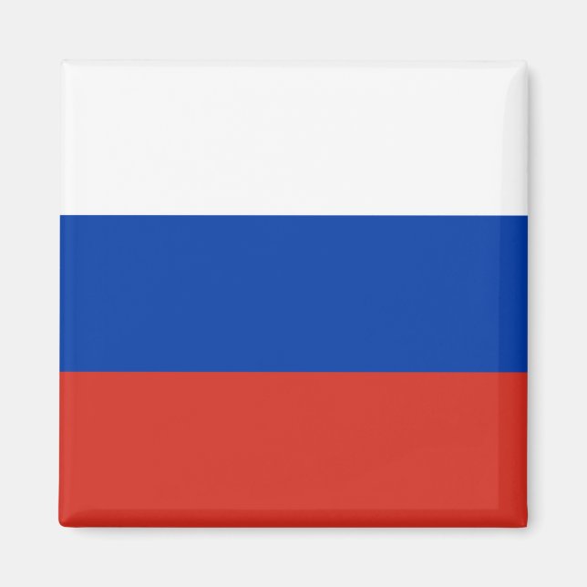 Russia Flag Magnet (Front)