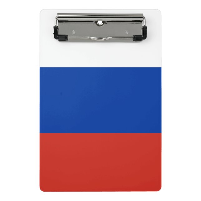 Russia flag mini clipboard (Front)