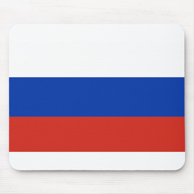 Russia Flag Mouse Pad (Front)