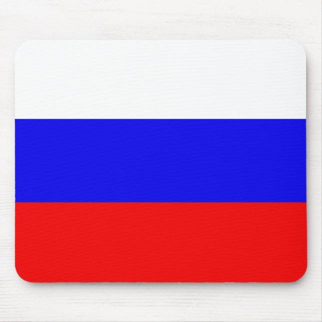 Russia Flag Mouse Pad (Front)