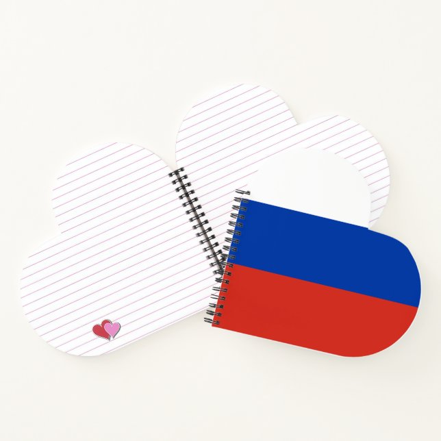 Russia flag notebook (Inside)