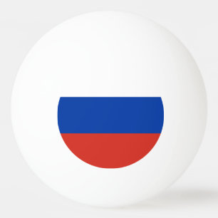 Russia flag ping pong ball