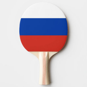 Russia Flag Ping Pong Paddle