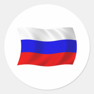 Russia Flag Sticker