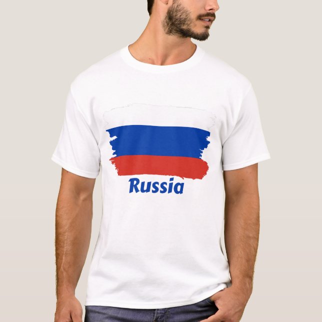 Russia Flag T-Shirt (Front)