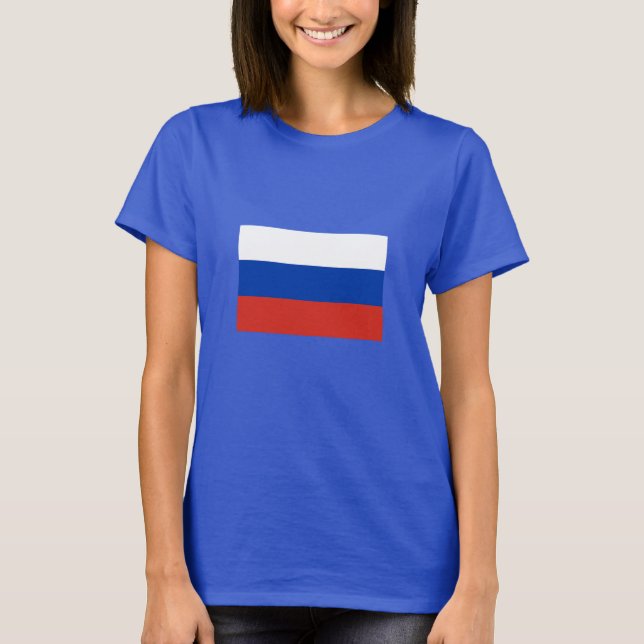 Russia Flag T-Shirt (Front)