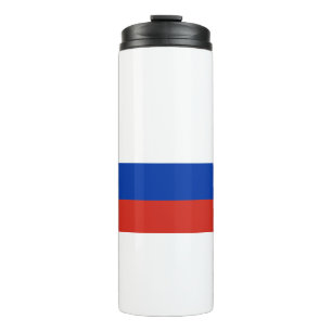 Russia Flag Thermal Tumbler