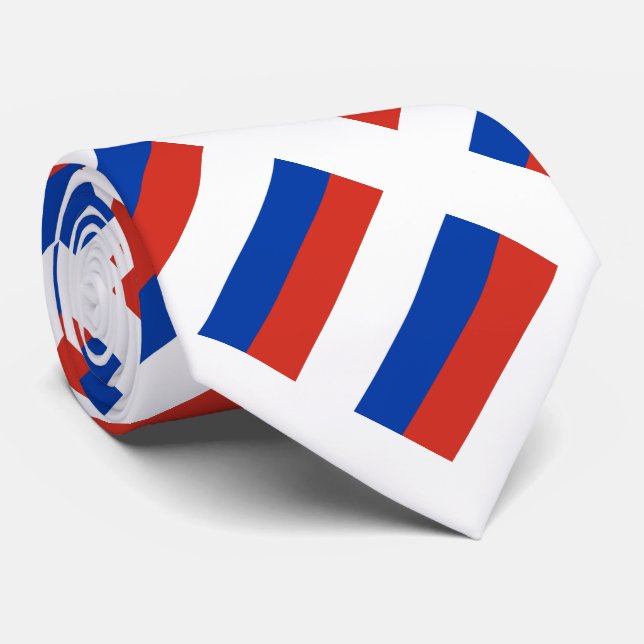 Russia Flag Tie (Rolled)