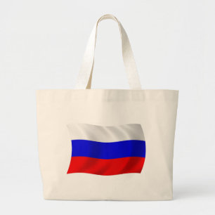 Russia Flag Tote Bag