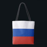 Russia Flag Tote Bag<br><div class="desc">Patriotic flag of Russia.</div>