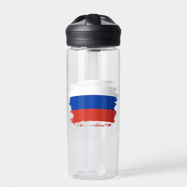 Russia flag water bottle (Front)