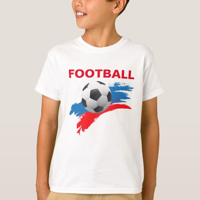 Russia Football Boys  T-Shirt (Front)