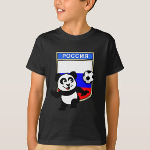 Russia Football Panda T-Shirt