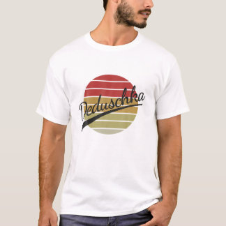 Russia Grandpa Ded Deduschka Dedushka Design In Cy T-Shirt