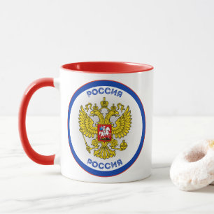 Russia Heritage Emblem Mug