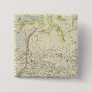 Russia in Asia 15 Cm Square Badge