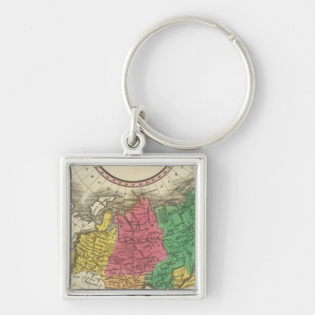 Russia In Asia 2 Key Ring (Front)