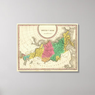 Russia In Asia Canvas Print