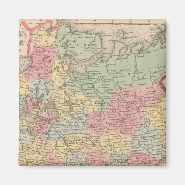 Russia in Europe 5 Magnet (Front)