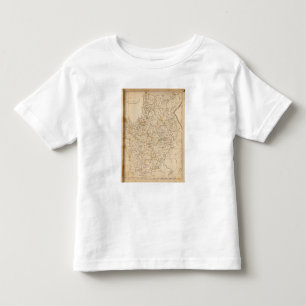 Russia in Europe Map by Arrowsmith Toddler T-Shirt