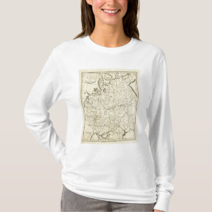 Russia in Europe outline T-Shirt
