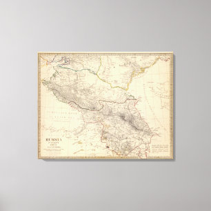 Russia in Europe Part IX and Georgia Canvas Print