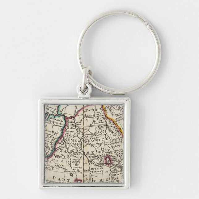 Russia, Kazakhstan, Asia Key Ring (Front)