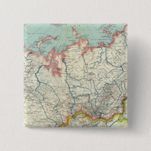 Russia, Korea and Asia 15 Cm Square Badge