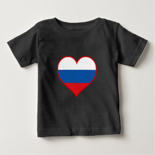 Russia Love Baby T-Shirt
