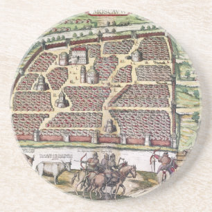 RUSSIA: MOSCOW, 1591 COASTER
