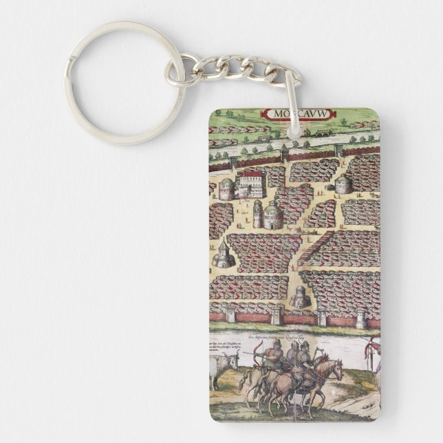 RUSSIA: MOSCOW, 1591 KEY RING (Front)
