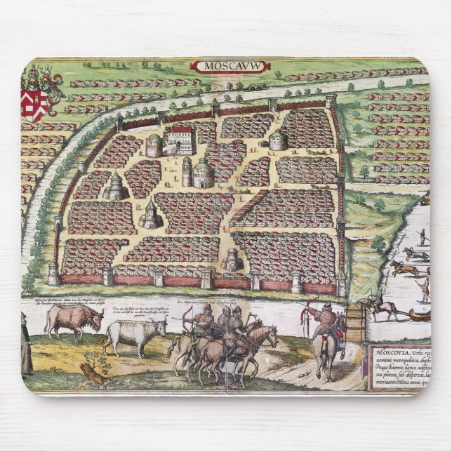 RUSSIA: MOSCOW, 1591 MOUSE PAD (Front)