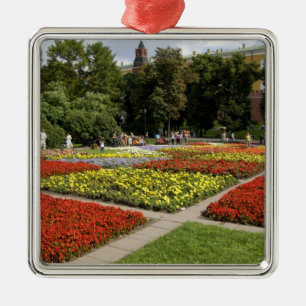 Russia, Moscow, Red Square, Alexandrovsky Metal Tree Decoration