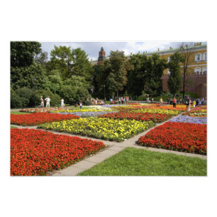 Russia, Moscow, Red Square, Alexandrovsky Photo Print