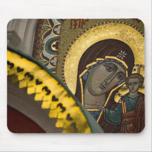 Russia, Moscow, Red Square. Our Lady of Kazan Mouse Pad