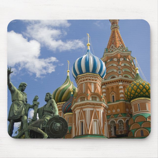 Russia, Moscow, Red Square. St. Basil's 3 Mouse Pad (Front)