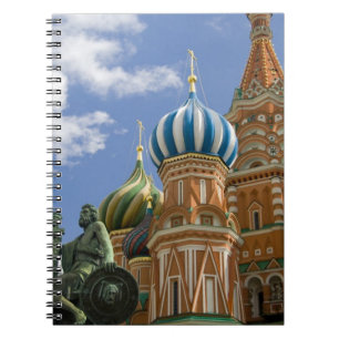 Russia, Moscow, Red Square. St. Basil's 3 Notebook