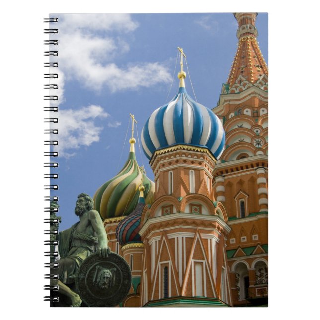 Russia, Moscow, Red Square. St. Basil's 3 Notebook (Front)