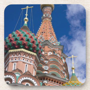 Russia, Moscow, Red Square. St. Basil's 5 Coaster