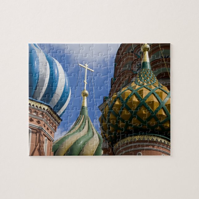 Russia, Moscow, Red Square. St. Basil's Jigsaw Puzzle (Horizontal)