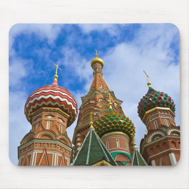 Russia, Moscow, Red Square, St. Basil's Mouse Pad (Front)