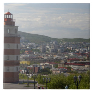 Russia, Murmansk. Largest city north of the Tile