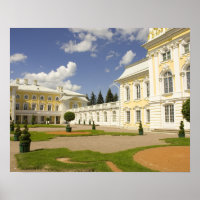 Russia. Petrodvorets. Peterhof Palace. Peter the 3