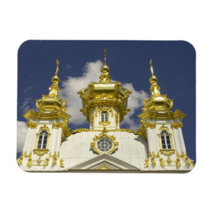 Russia. Petrodvorets. Peterhof Palace. Peter the 4 Magnet